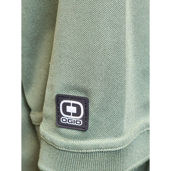 OGIO Green Polo Size XL Miller High Life Girl on The Moon Patch - Picture 6 of 8